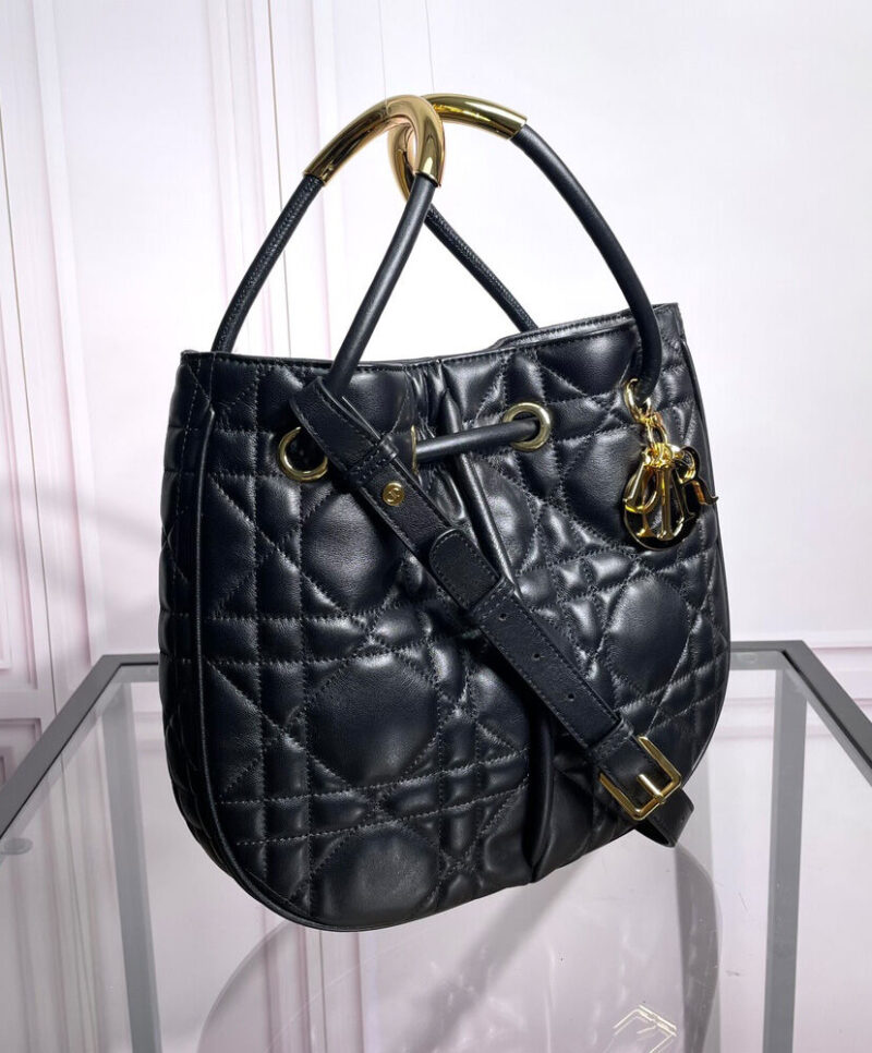 Christian Dior Medium Dior Nolita Bag Black